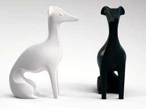 JONATHAN ADLER Ceramic Whippet