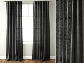 Studded Wool Curtain