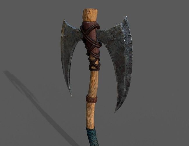 Viking Bearded - Battle Axe - PBR