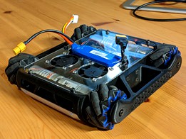 3D Printed Wiimote Mecanum Robot