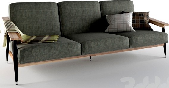 Dowel 3 Seat Sofa