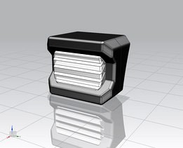 Custom Tail light for Vespa, in development