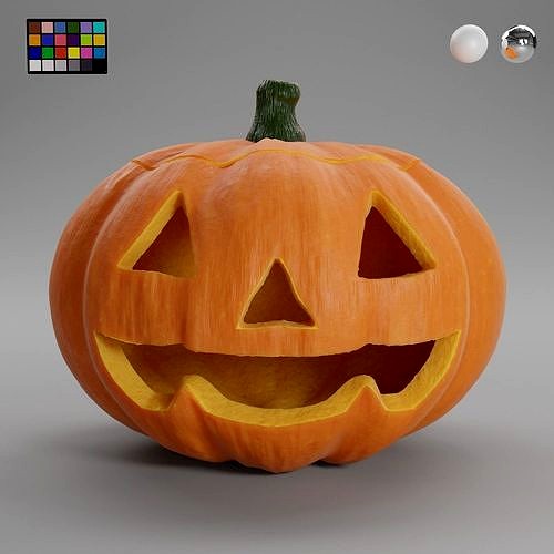 Halloween Pumpkin 3d model