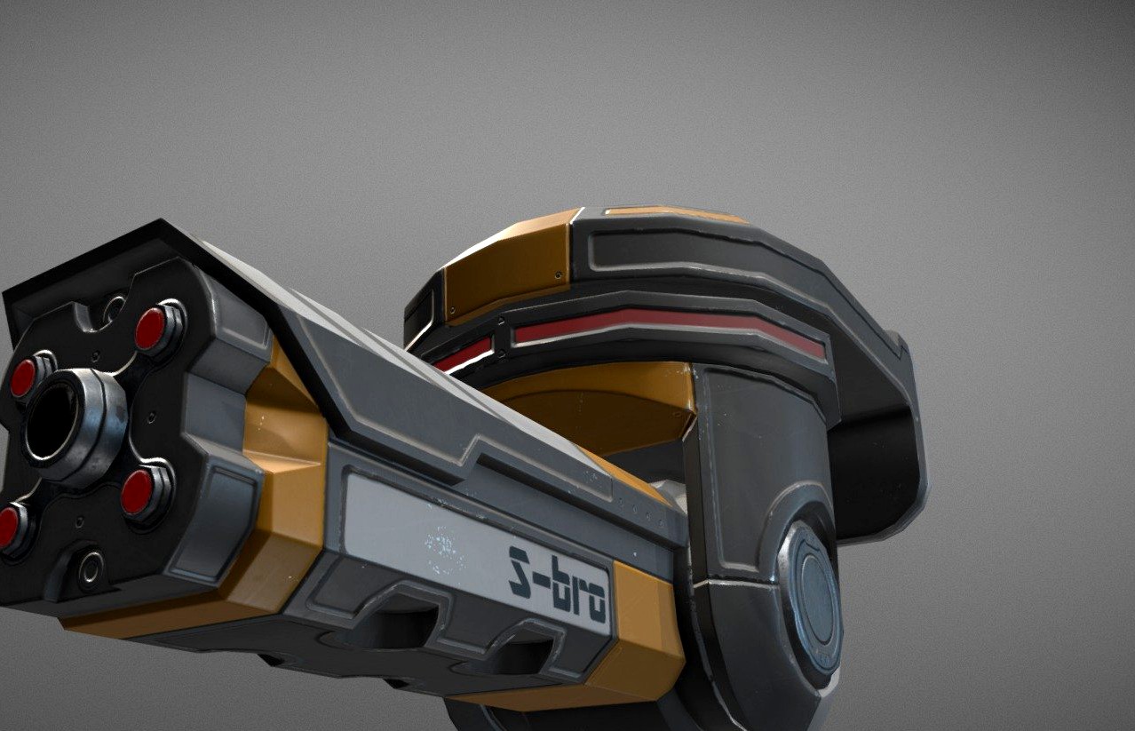 Game-Ready Sci-fi camera