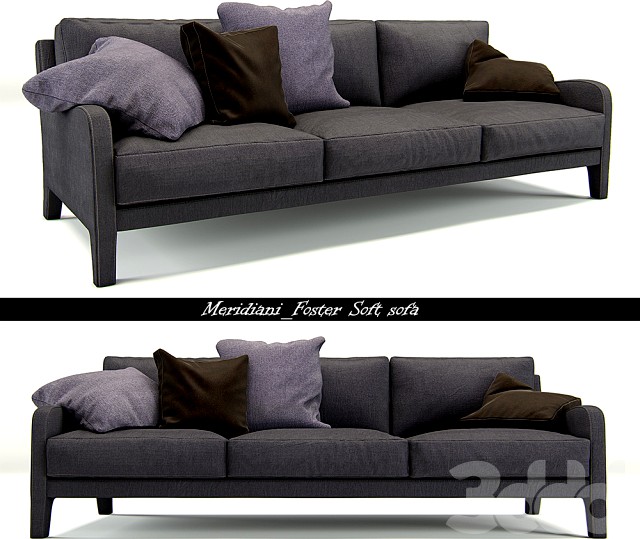 Meridiani_Foster Soft sofa