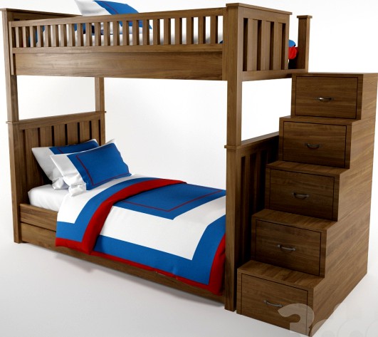 Pottery Barn bunk bed