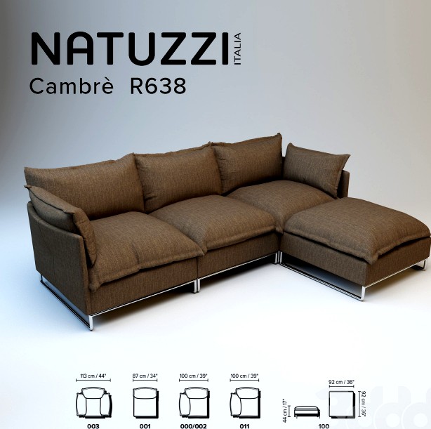 Natuzzi / Cambre R638