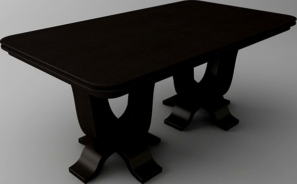 Rectangular Table3d model