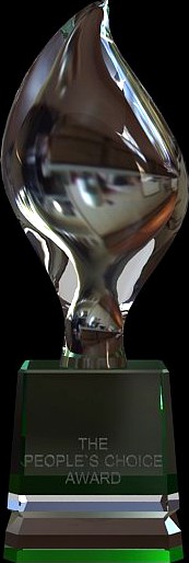 Peoples Choice Award Trophy3d model