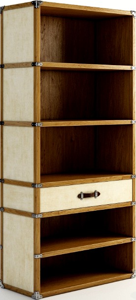 VELLUM TRUNK BOOKCASE MN2110