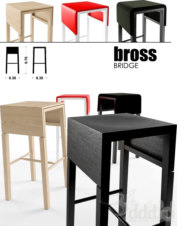 BROSS Bridge stool