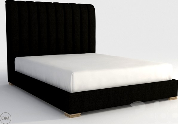 Harlan queen size bed 5103Q Wool