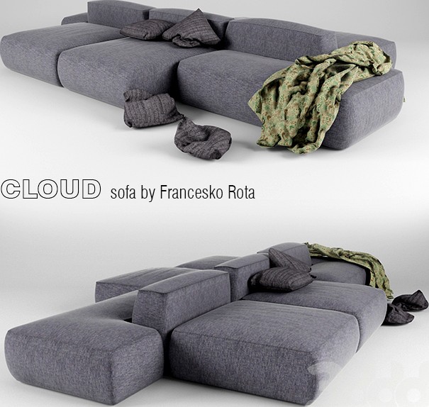CLOUD sofa by Francesco Rota