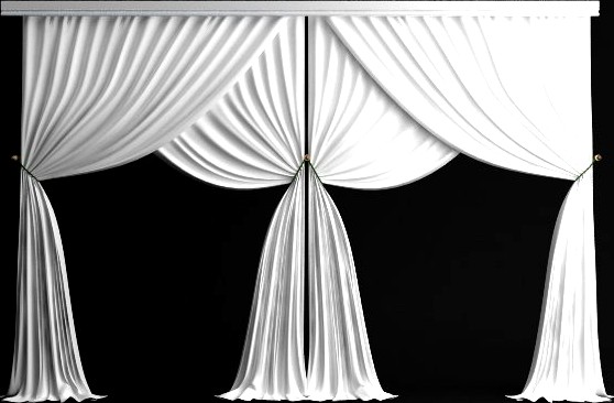 Classical Curtains - 33d model