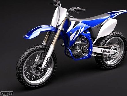 Yamaha YZ450F motocross3d model