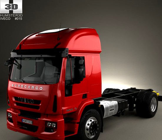 Iveco EuroCargo Chassis Truck 20133d model