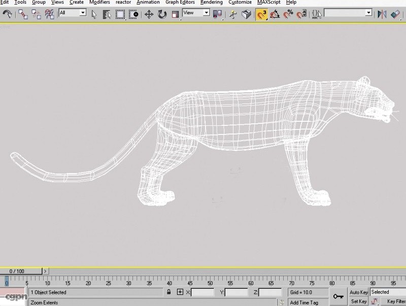 Leopard3d model