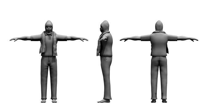 man final 3d model