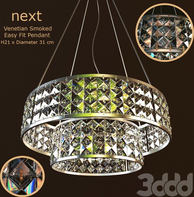 Venetian 5 Light Chandelier