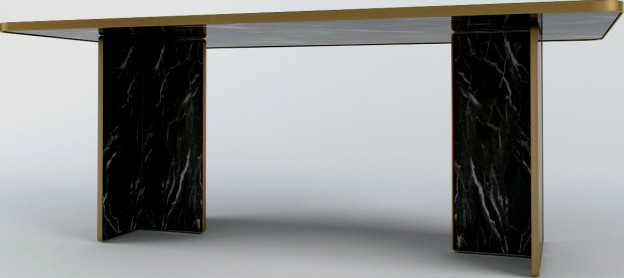 LIAISON DINING TABLE - Kelly Wearstler