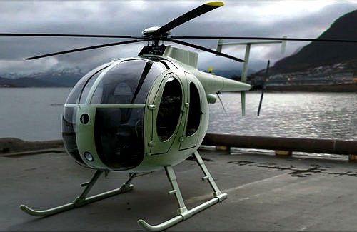 MD 500 Military Green