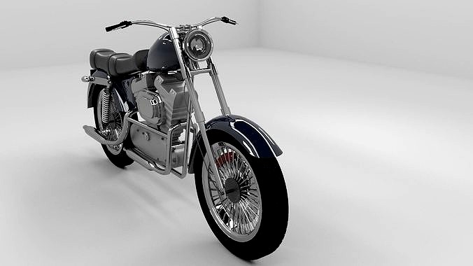 Motorcycle 3 dmodel