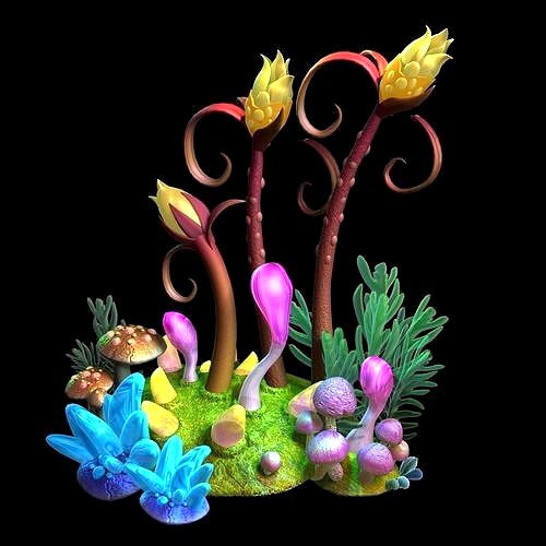 The sea - the fantasy plant 01