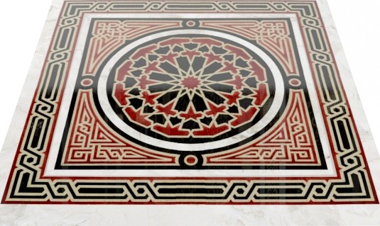 Marble Arabic floor