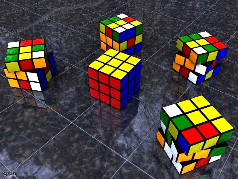 Rubik's Cube3d model