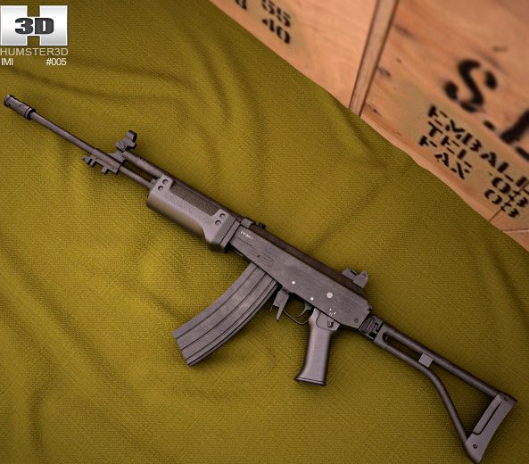 IMI Galil AR3d model