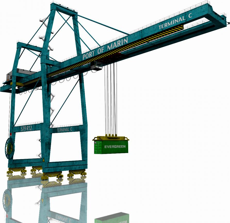 Container Crane3d model