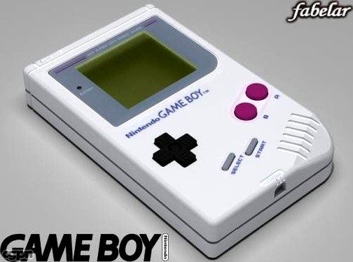 Game boy3d model