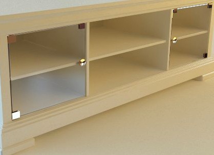 Credenza Cabinet3d model