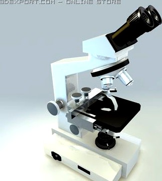 Microscope 3D Model