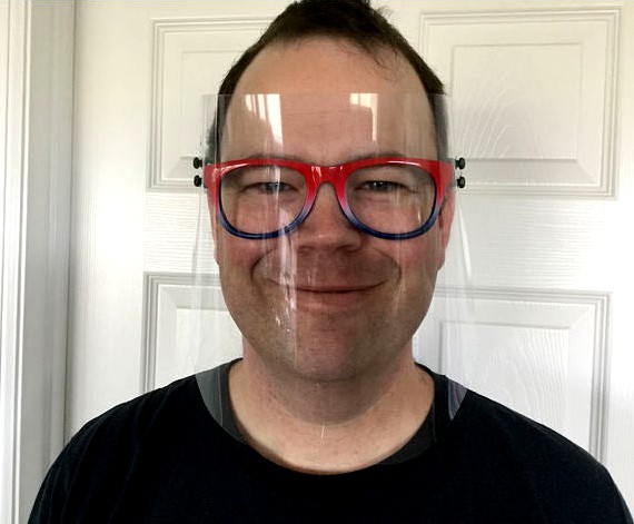 Glasses Face Shield Clips by 3DPdesignlab