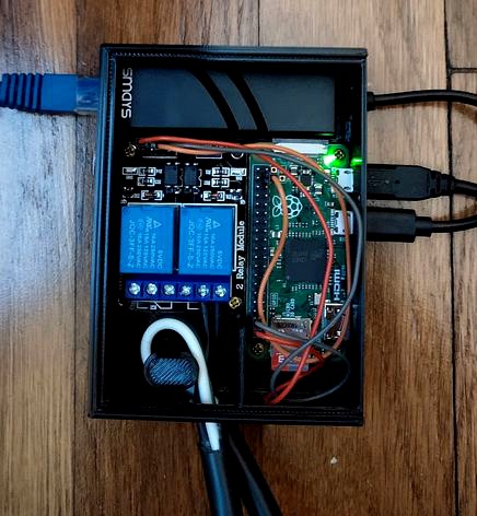 Network Ethernet Relay Box (Raspberry Pi Zero) by Z__Y