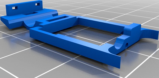 Chassis Herpa MB C-Class W202 1:87 by Saichino