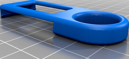 Heatbed Handle for Anycubic-I3-Mega / Mega-S by fugazi100