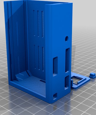 RPI 4 + 3.5" screen case by rcardenaz