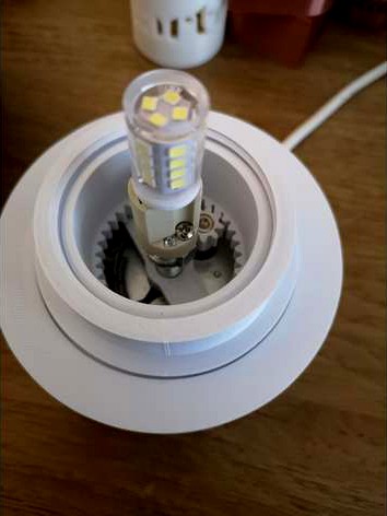 Support rotatif pour lithophanie by Litho3D