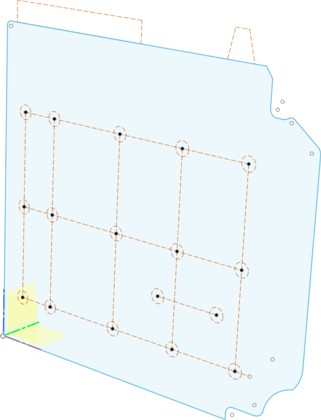 Wham Bam Mutant Fusion 360 mount template by mcclarydesign