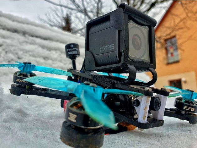 Winter Mount for Session5 + Reelsteady GO by Flowr