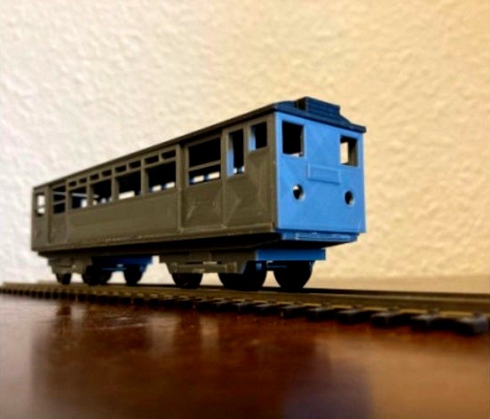 Hamburg Subway car from 1912 H0 Scale by Heiho