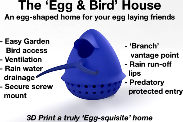 Bird & Egg (House) by etarfri-org