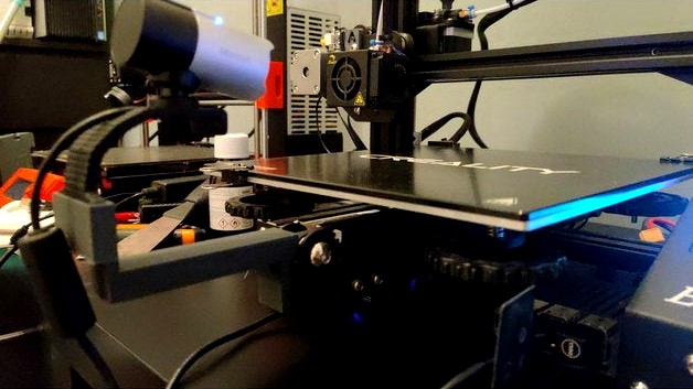 Ender 3 LifeCam Studio mount by samstorm10