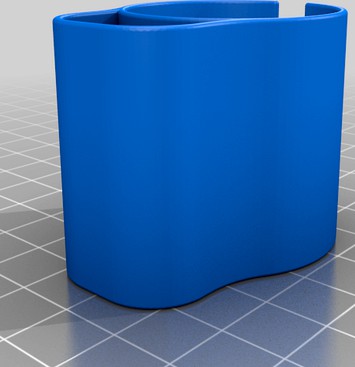 super glue mount for bob smith industries kicker bottle by 3DprintingMark