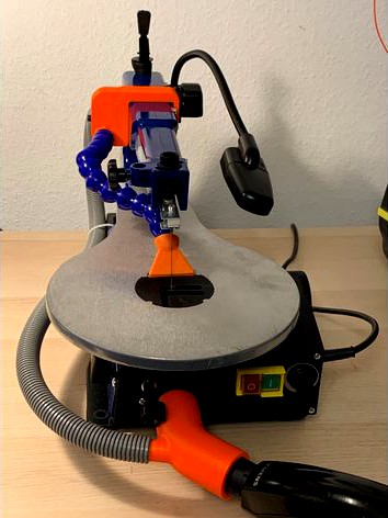 Scroll saw dust collector for Scheppach SD1600V by 3Dprinty