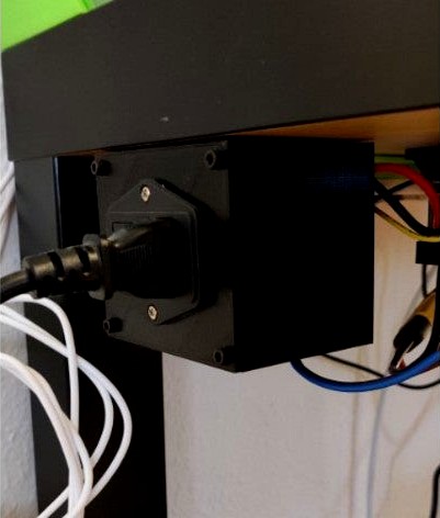 Power supply plug Ender 3 / Ender 3 pro by Jarkyman