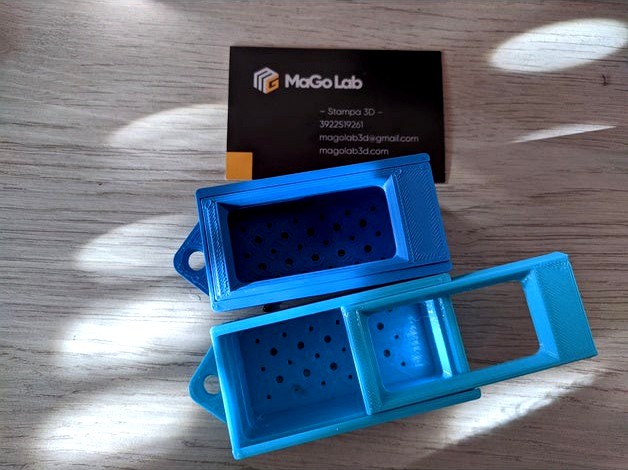 Pwnagotchi case with holes waveshare2 and 1200pisugar battery  by gianmarcob