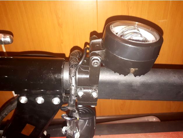 Kugoo m4 Pro headlight mount by inforcer